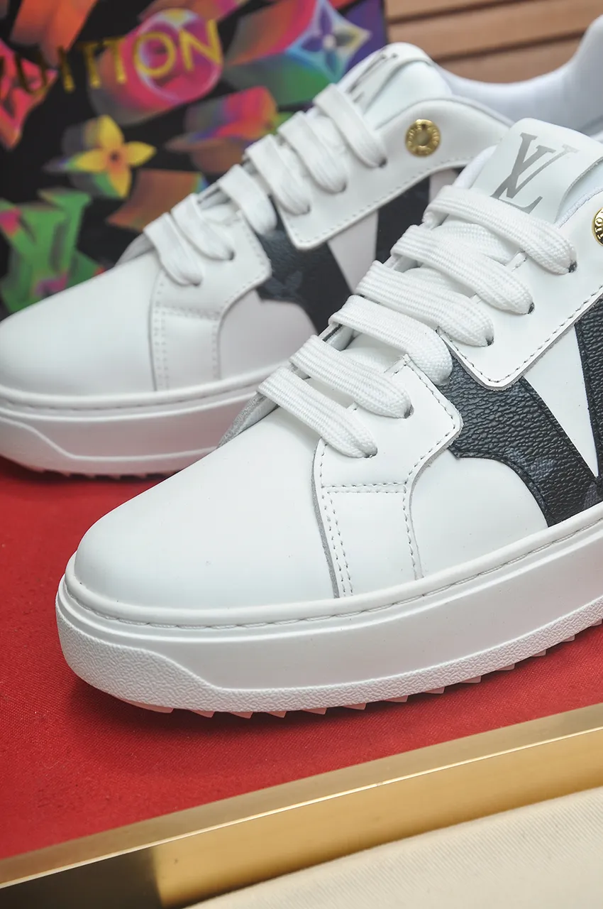 Men's shoes 💰540💶[LOUIS VUITTON] Original order price (mesh lining) new model 🍀LV Louis Vuitton * - top version of LV classic trendy shoes! Use imported original cowhide leather, cloth cowhide lining and original wear-resistant rubber outsole! High quality products! Code number 38-45 (45 is custom-made and cannot be returned or exchanged)